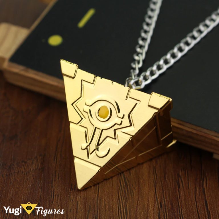 Millenium Puzzle Yu-Gi-Oh Gold Necklace Chain