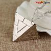 Millenium Puzzle Yu-Gi-Oh Silver Necklace Chain