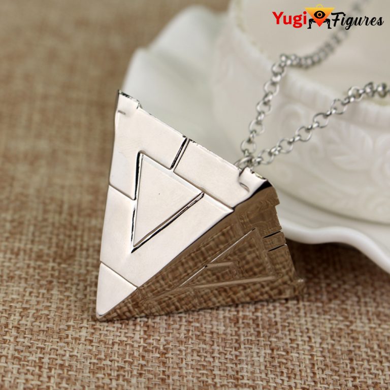 Millenium Puzzle Yu-Gi-Oh Silver Necklace Chain