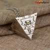 Millenium Puzzle Yu-Gi-Oh Silver Necklace Chain