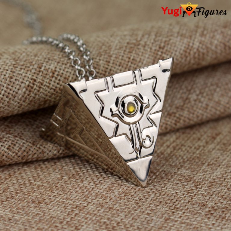 Millenium Puzzle Yu-Gi-Oh Silver Necklace Chain