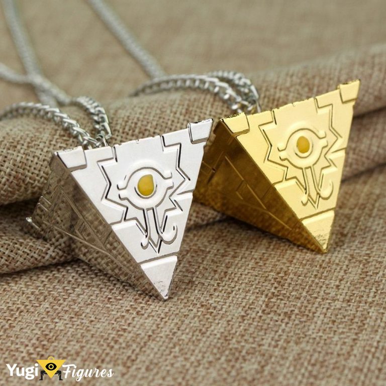 Millenium Puzzle Yu-Gi-Oh Gold & Silver Necklace Chain