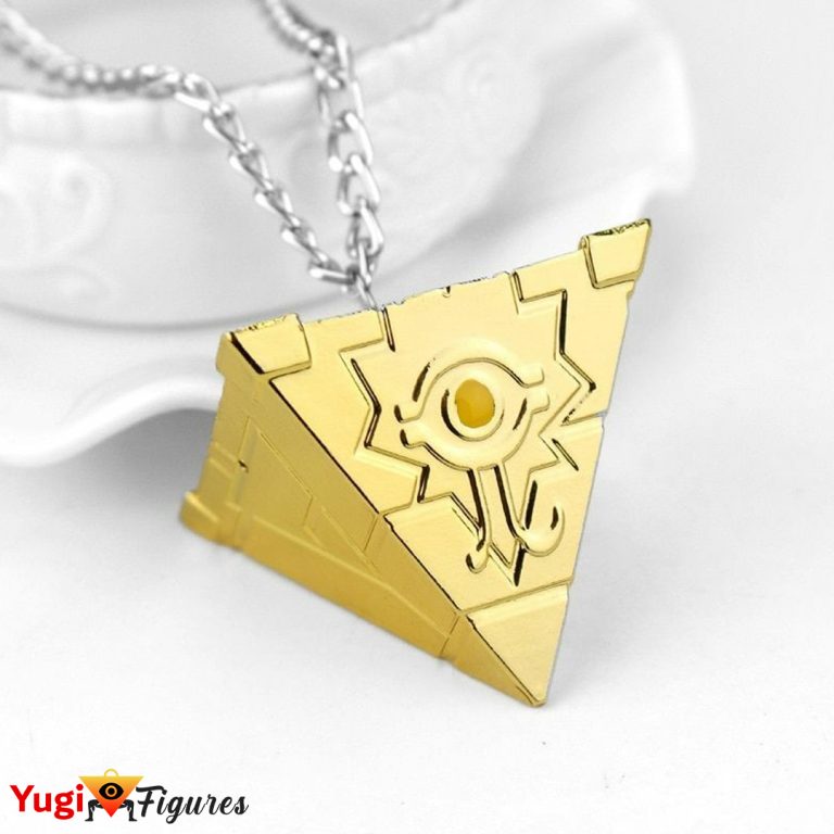 Millenium Puzzle Yu-Gi-Oh Gold Necklace Chain