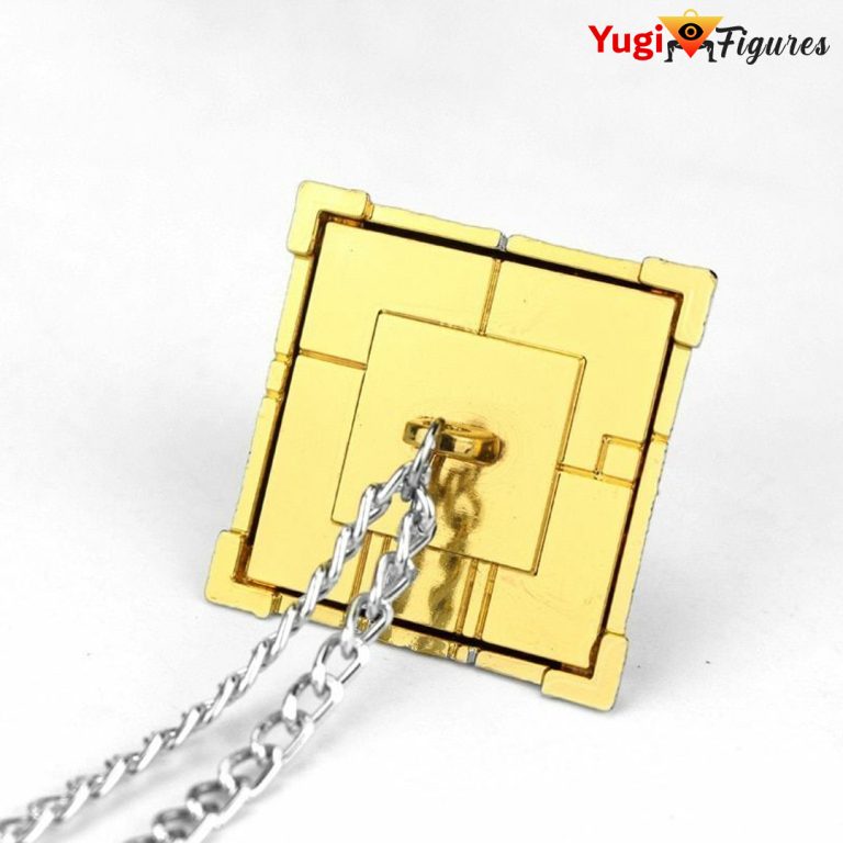 Millenium Puzzle Yu-Gi-Oh Gold Necklace Chain