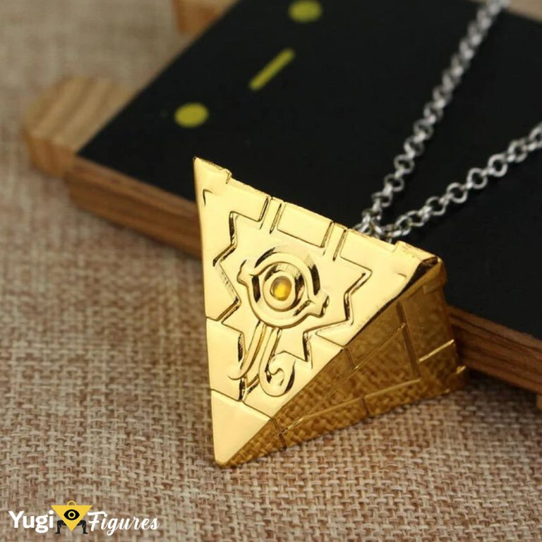 Millenium Puzzle Yu-Gi-Oh Gold Necklace Chain